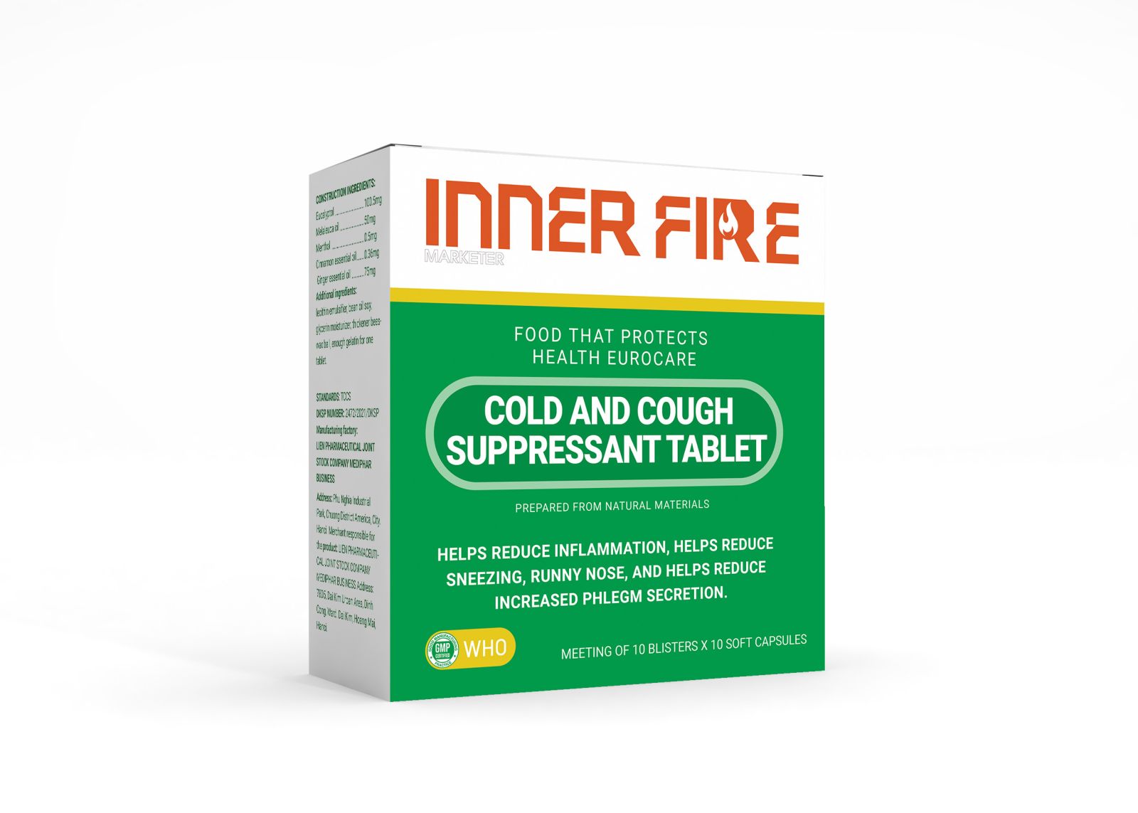 Cold and Cough Suppressant Tablet